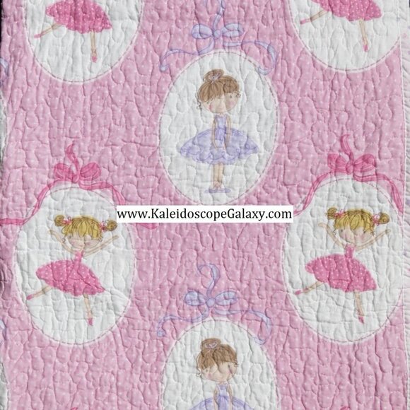 6 Piece Ballerina Ballet Twin Quilt ~ Sham ~ Sheets ~ Throw Pillow ~ NEW - Picture 6 of 7